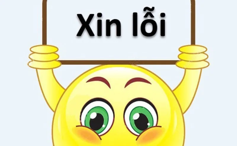 Gửi ngay tôi xin lỗi meme để sửa sai