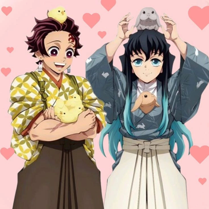 Muichiro + Tanjiro đồng hành trên hành trình gian nan