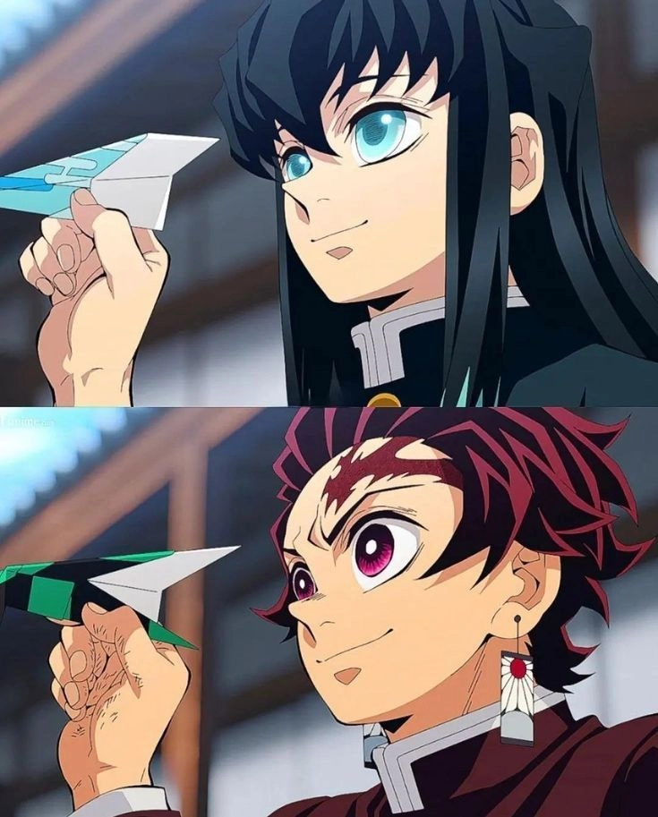 Muichiro × Tanjiro tạo nên bộ đôi ấn tượng