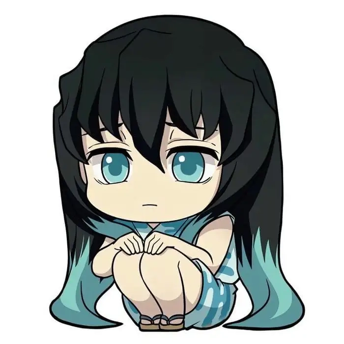 Muichirou chibi mang vẻ ngộ nghĩnh nhưng vẫn lạnh lùng