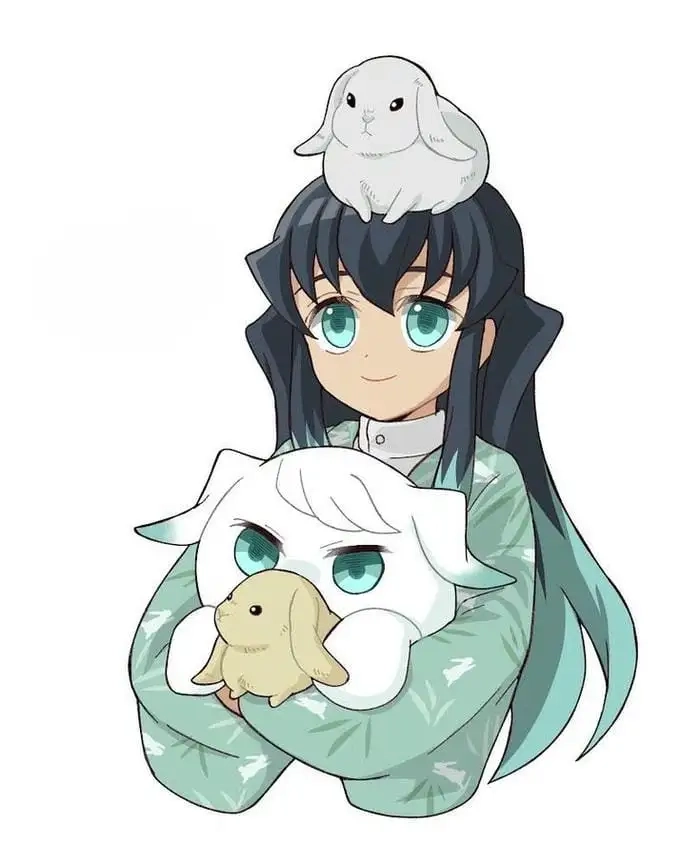 Tokito Muichiro chibi với tạo hình nhỏ nhắn nhưng đầy sức hút