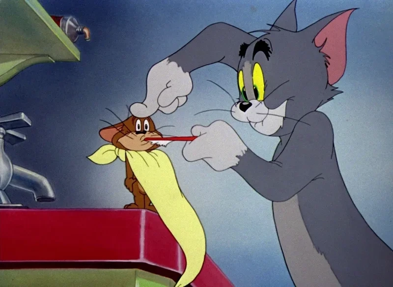 Meme Tom and Jerry gốc biểu cảm kinh điển vui nhộn