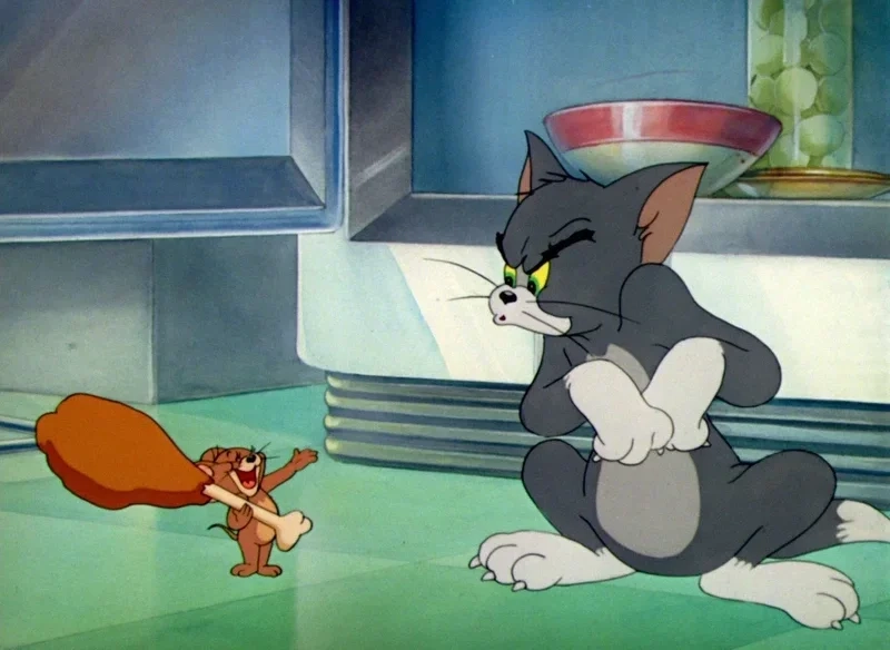 Ảnh meme Tom và Jerry tình huống cười nghiêng ngả