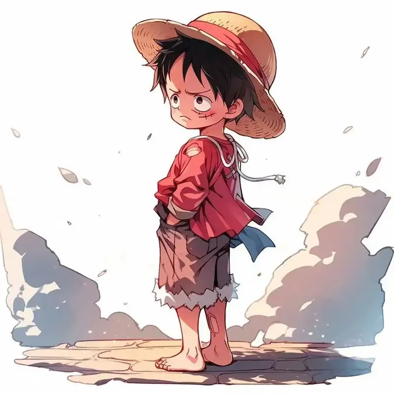 Cách vẽ Luffy chibi đơn giản ai cũng làm được