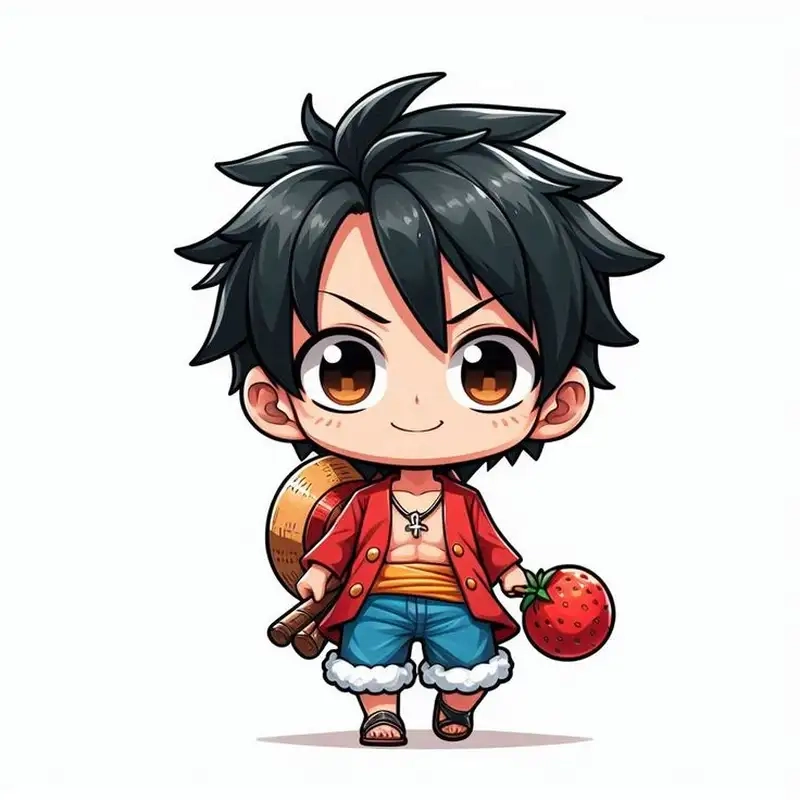 Luffy vẽ chì chân thực và đầy nghệ thuật