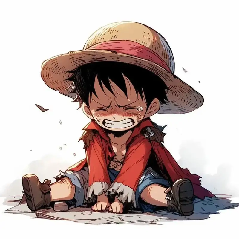 Cách vẽ Luffy chibi cute siêu đáng yêu