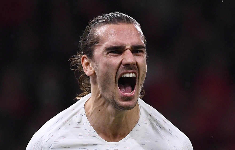 Antoine griezmann hair phong cách tóc rất ấn tượng