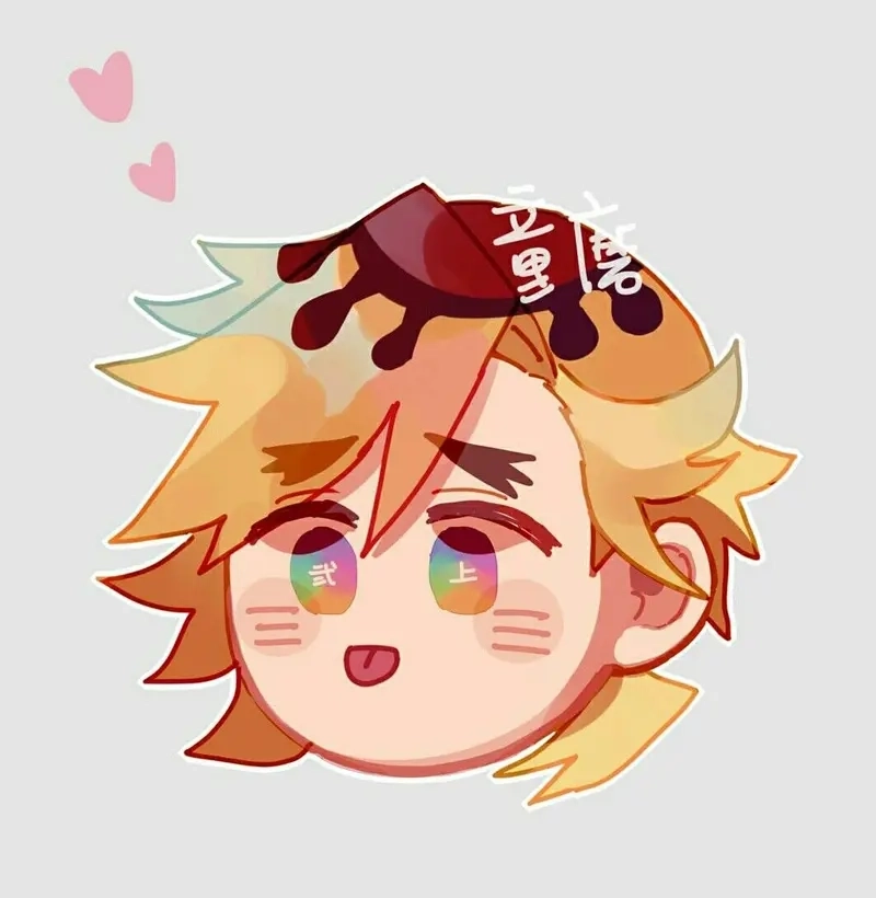 Douma chibi manga nét vẽ nguyên bản