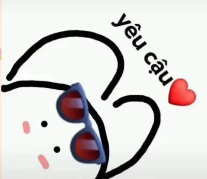 Meme thả tim bựa nhìn lầy lội mà rất vui