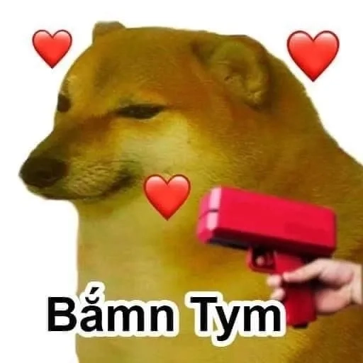 Thả tim bựa biểu cảm lạ mắt nhưng rất hài