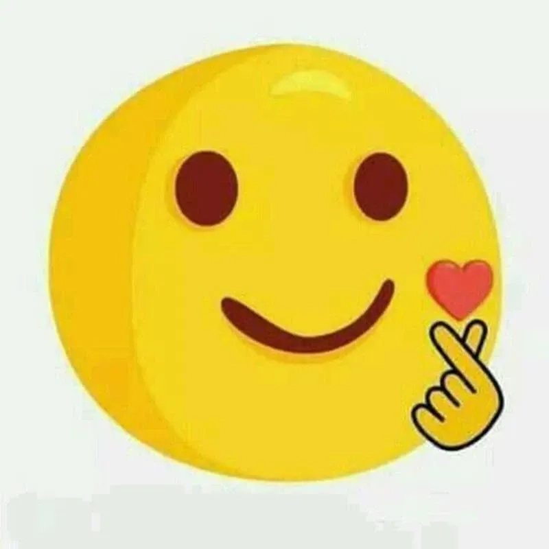 Thả tim chế biểu cảm hài hước nhìn là bật cười