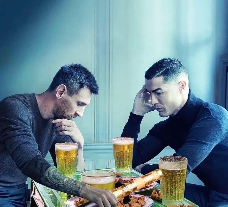 Leo messi meme đơn giản nhưng cực kỳ viral mạng