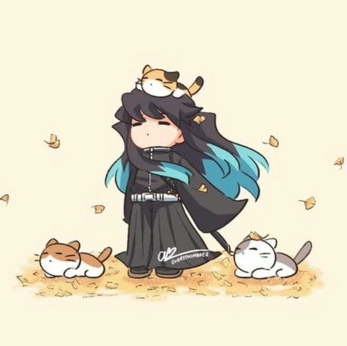 Vẽ muichirou chibi cute cho người mới học