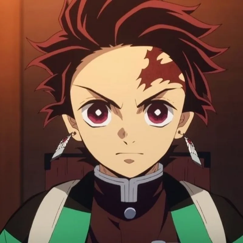 Ảnh tanjiro chibi dễ thương dùng làm hình đại diện