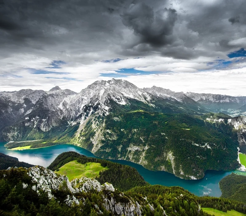 Ảnh phong cảnh đẹp 3d sống động.