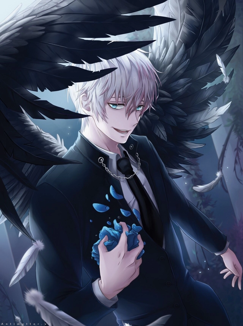 Avatar ác quỷ lạnh lùng đôi thể hiện sự gắn kết đầy cá tính.