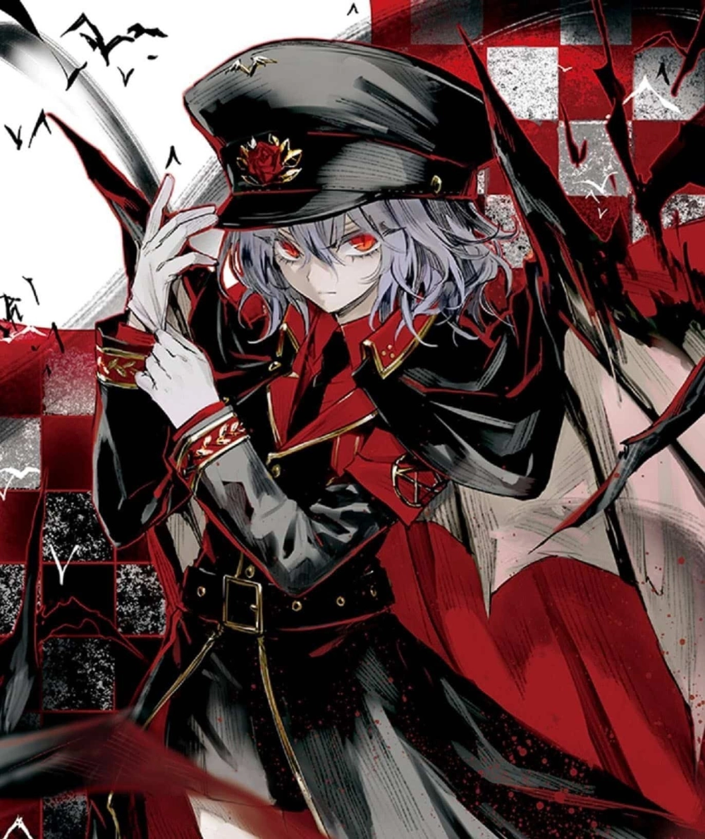 Avatar anime nam ngầu lạnh lùng ác quỷ thể hiện vẻ mạnh mẽ và u tối.