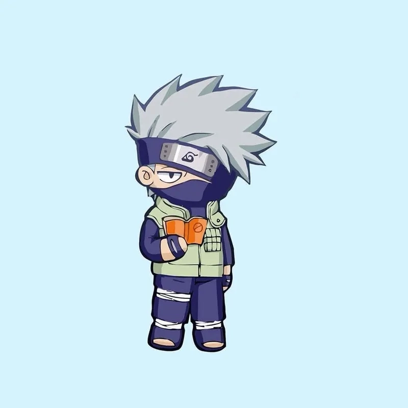 Chibi Kakashi wallpaper thích hợp làm hình nền cá tính.
