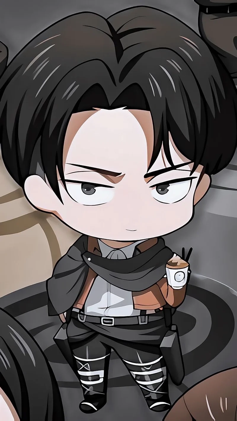 Attack On Titan Levi chibi được nhiều fan sưu tầm.