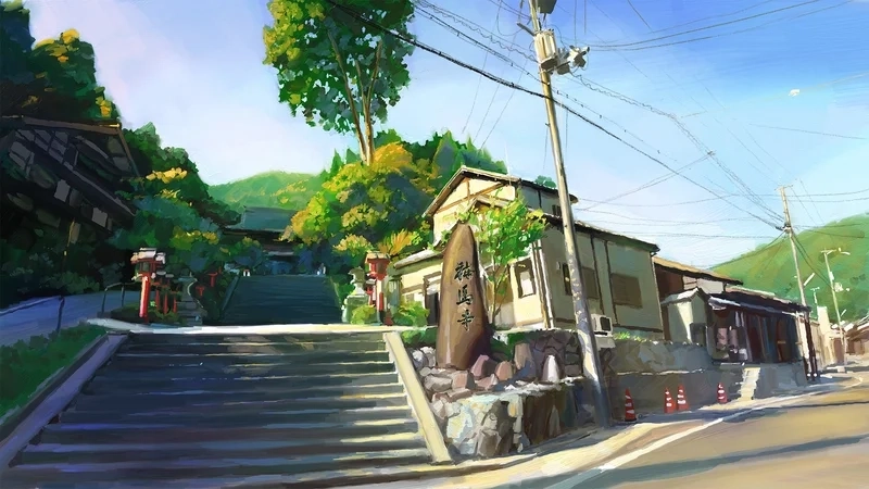 Hình nền cảnh đẹp núi rừng hùng vĩ.