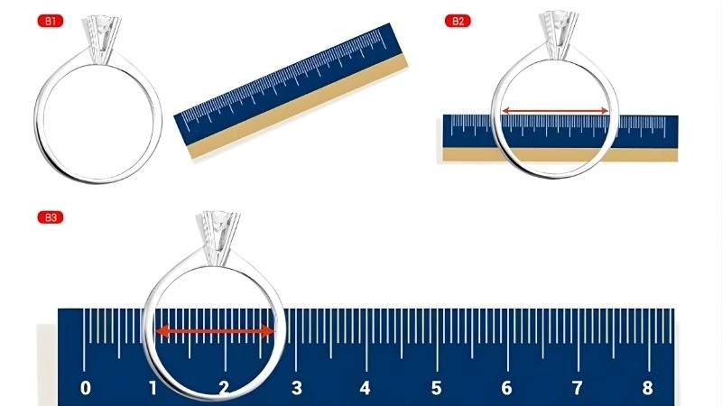 Tận dụng chiếc nhẫn cũ để tìm ra kích cỡ hoàn hảo