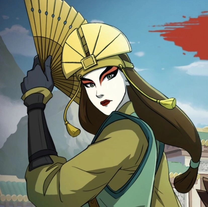 Avatar Kyoshi cute mang nét đáng yêu hiếm thấy.
